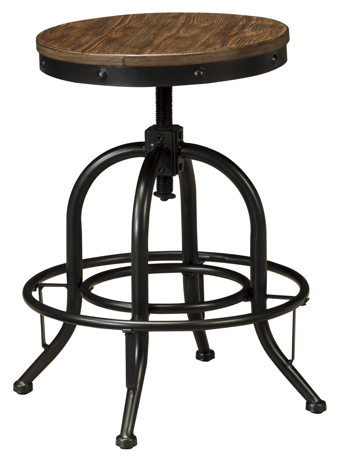 Signature Design by Ashley Pinnadel D542 224 Swivel Stool with